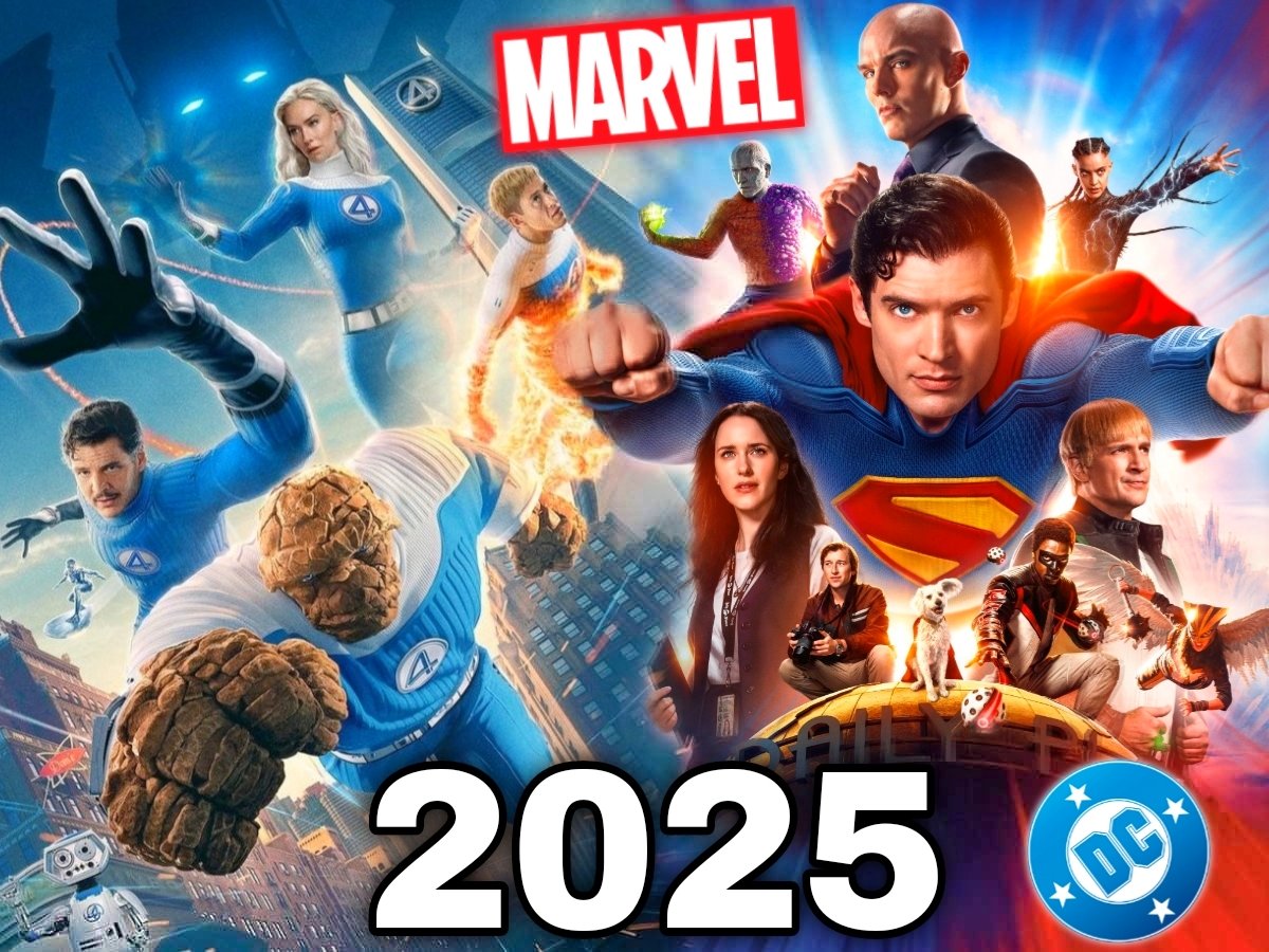 2025: El año de redención para las películas de Marvel y DC Comics